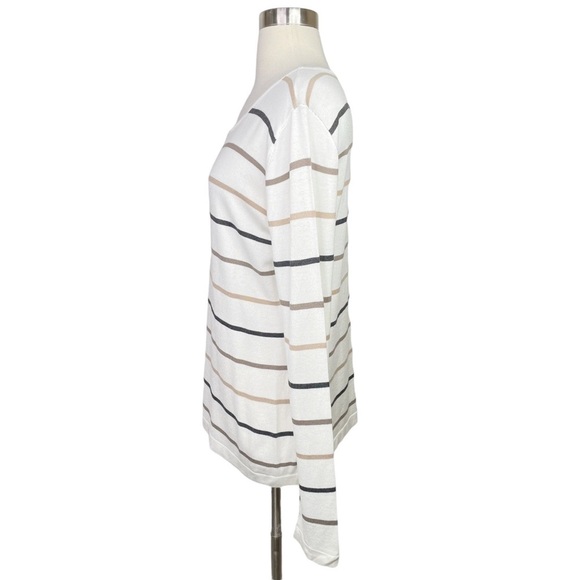 Stitch Fix l Fate Striped Pullover Sweater, Medium - Picture 7 of 9